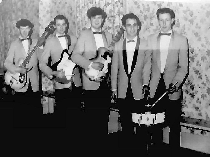 ohnny and the cutters circa 1959-60-1x